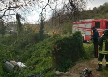 Tragico incidente, perde il controllo dell’auto e finisce in una scarpata: muore donna 48enne