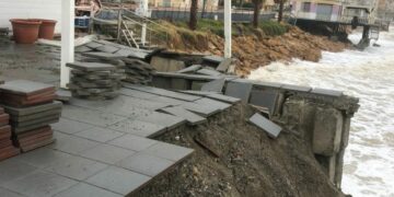 Crucoli, maltempo e forti mareggiate nelle ultime 24 ore