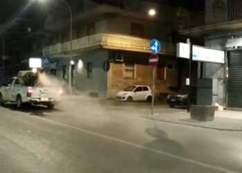 Crucoli, venerdì 20 disinfezione strade e aree pubbliche