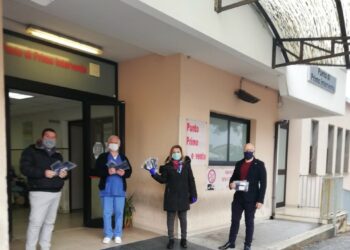 Cariati, il Rotary regala mascherine a operatori sanitari