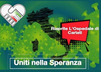 Il Comitato “Uniti nella Speranza” lancia un appello: Riaprite l’Ospedale di Cariati, adesso!