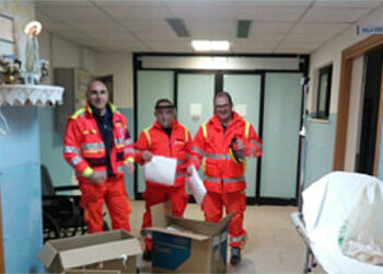 Raccolta fondi del PD Cariati: donazioni ricevute e consegnate agli operatori sanitari del 118 e del Punto di Primo Intervento