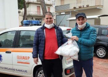 Torre Melissa: donate 200 mascherine al pronto soccorso dell’Ospedale San Giovanni di Dio di Crotone