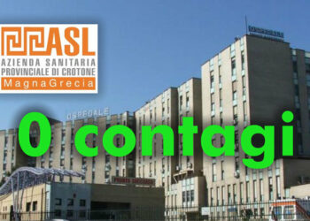 Coronavirus: Zero contagi nei comuni della provincia di Crotone, 117 positivi ad oggi. Bollettino Asp 22 maggio