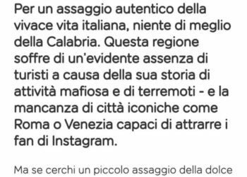 “Calabria terra di mafia e terremoti”, bufera su EasyJet