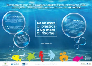 Al via da Crotone la campagna di comunicazione  “Da un mare di plastica a un mare di risorse”
