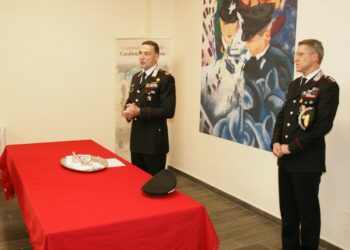 Il comandante della Legione Carabinieri Calabria premia i militari del Comando Provinciale di Crotone