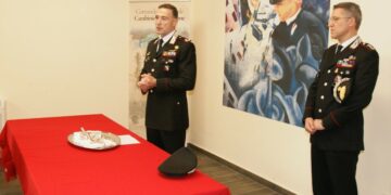 Il comandante della Legione Carabinieri Calabria premia i militari del Comando Provinciale di Crotone