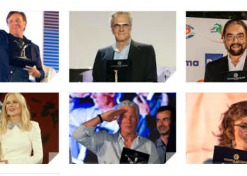 Le opere del maestro Affidato premiano i grandi del cinema internazionale