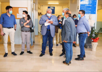 Riapertura Ospedale di Cariati: sopralluogo del referente del Commissario Cotticelli per la valutazione dei luogi