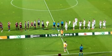 Serie BKT 35esima giornata un pareggio (1-1) contro la Salernitana che non altera il percorso degli Squali