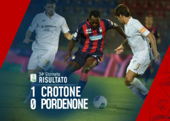 Calcio, Serie B: Crotone vs Pordenone 1-0