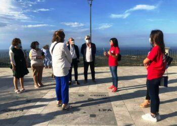Primi turisti nell’Antico Borgo di Cirò, visite guidate in sicurezza