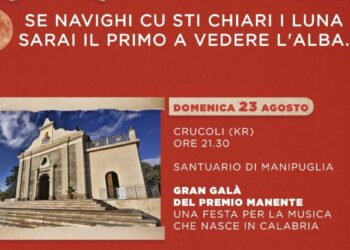 Gran Premio Manente 2020, Edizione straordinaria: domenica 23 agosto al Santuario Madonna di Manipuglia a Crucoli
