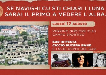 Prima tappa del Gran Premio Manente questa sera 17 agosto a Verzino