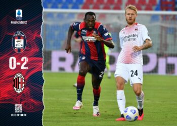 Calcio, Serie A: Crotone vs Milan 0-2