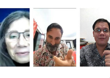 Conferenza virtuale con i colleghi oltreoceano dell’artista strongolese Mario Vetere