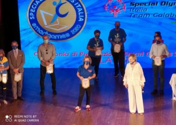 Premiazioni Smart Games di Special Olympics Italia a Catanzaro, presente Lucia Sacco direttore della provincia di Crotone