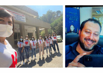 Primo giorno di scuola per il Dirigente Aiello dell’IC Lilio di Cirò accolto dagli studenti, docenti e personale