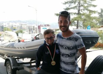Vincenzo Gulino del Club Velico Crotone medaglia d’Oro al CICO Campionato Italiano Classi Olimpiche 2020