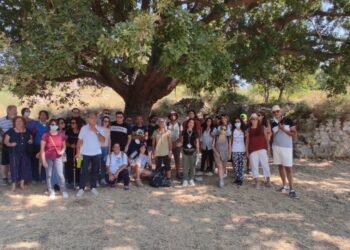 Escursione Baby Trekking circolo ibis al sito storico di “Acerenthia”