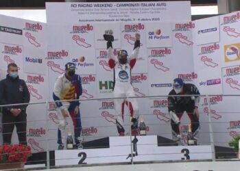 Il pilota calabrese Simone Iaquinta domina al Mugello e va in fuga