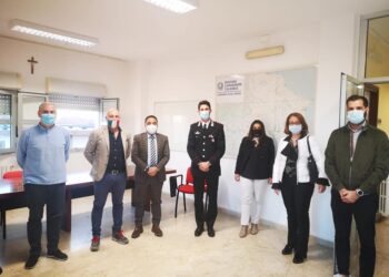 Il sindaco e consiglieri comunali incontrano il Capitano dei Carabinieri di Cirò Marina e il Prefetto di Crotone