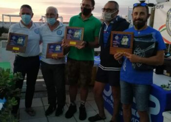 Isola Ambiente e Lega Navale Le Castella alla prima gara di pesca in apnea dopo il lookdown di marzo a Napoli