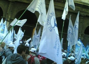 Protesta nazionale in piazza a Roma con gli Infermieri italiani e il sindacato Nursing Up, giovedi 15 ottobre