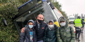 Modena, poliziotto originario di Torretta salva passeggeri di pullman