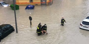 Allerta Meteo, aggiornamento dei Vigili del Fuoco sull’Alluvione a Crotone