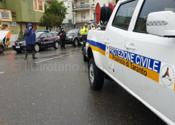 Alluvioni nel crotonese: soccorsi da Campania e Puglia