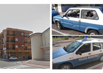 Cirò Marina, Vandali nella notte: incursione all’Istituto Gangale danni e vetri infranti, saccheggiate le auto Polizia Locale