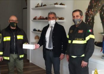 Coronavirus: il Crotone Calcio dona test rapidi al Comando Provinciale Vigili del Fuoco