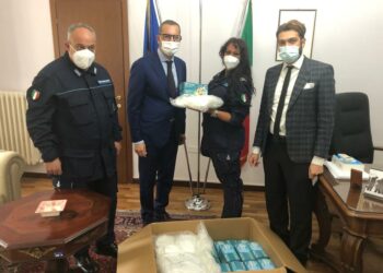 Coronavirus, Donati 2000 dispostivi di protezione ai detenuti  di Crotone, grazie all’appello del Garante comunale Ferraro
