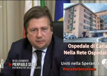 Ospedale di Cariati: Appello accolto dal Viceministro alla Sanità, prof. Pierpaolo Sileri