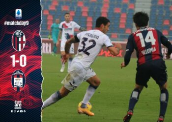 Calcio Serie A: Bologna vs Crotone 1-0