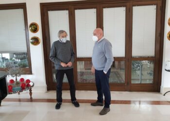 Crotone: il sindaco Voce incontra Gino Strada