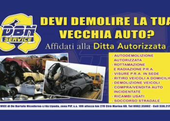 Devi rottamare la tua auto? “DBN Service De Bartolo” offre il servizio di demolizione, rottamazione e ricambi
