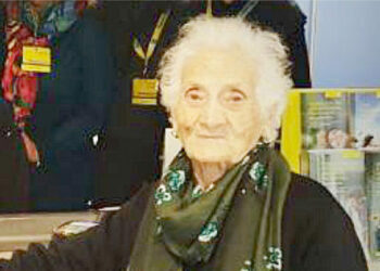 Addio a Nonna Lucia di Cirò Marina, ci lascia a 102 anni