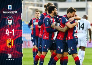 Calcio Serie A: Crotone vs Benevento 4-1