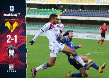 Calcio Serie A: Verona vs Crotone 2-1