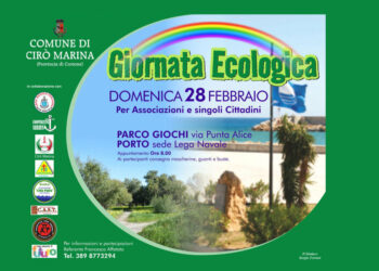 A Cirò Marina domenica 28 febbraio è “giornata ecologica”