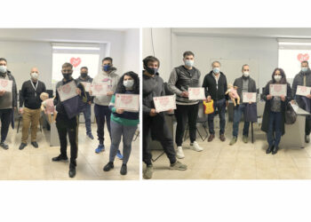 Cirò Marina: Ben 12 nuovi operatori di Primo Soccorso BLSD/PBLSD con l’utilizzo del defibrillatore formati al Centro Formazione Secom