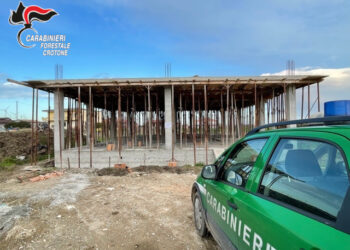 Isola Capo Rizzuto: scoperto dai Carabinieri forestali fabbricato abusivo