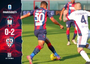 Calcio, Serie A: Crotone vs Cagliari 0-2