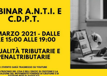 L’avv. Rocca (MF Crotone) presenta un convegno sulle “attualità tributarie e penal-tributarie”