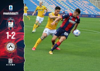 Calcio, Serie A Tim: Crotone vs Udinese 1-2