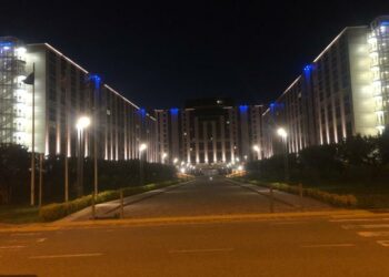 Giornata autismo, anche la Cittadella regionale si colora di blu