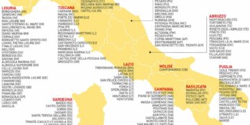 Le 416 spiagge e 81 porti turistici che hanno avuto la Bandiera Blu